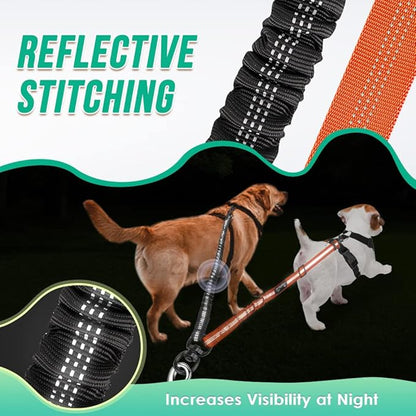 Two Dog Lead 2 in 1 Upgraded