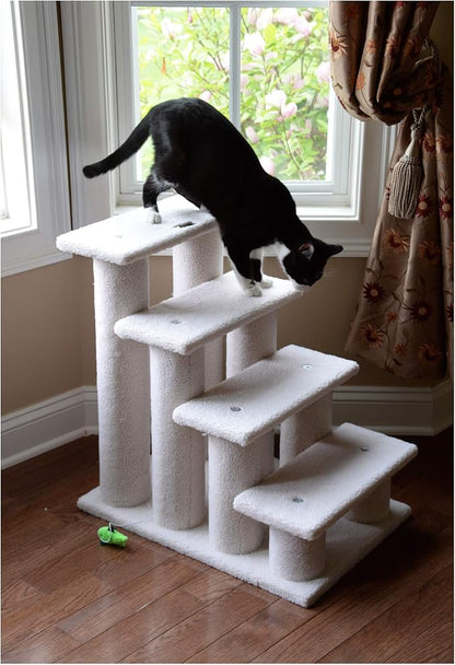 Armarkat Pet Steps 4-steps, B4001, 17"(W)x25"(D)x25"(H), each 7" Deep