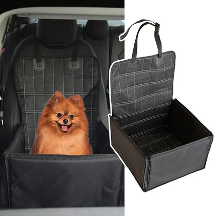 Front Dog Car Seat Cover 2-in-1 Folding