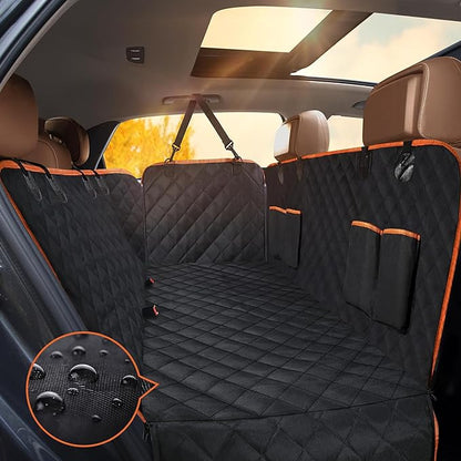 Dog Car Seat Cover for Back Seat 4 Bags