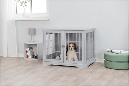 TRIXIE 29.5" Indoor Dog Crate 25 lb,