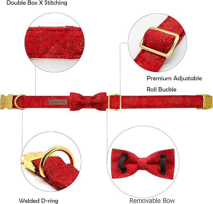 Lionheart glory Christmas Dog Collar