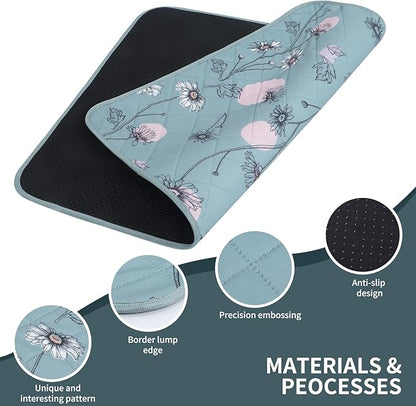 IEUUMLER Washable Pee Pads for Dogs 1 Pack EU007 (Green 48"X48"-1pcs)