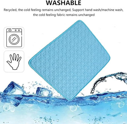 Dog Cooling Mat Summer Pet Cooling Mat Ice