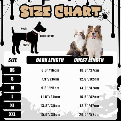Cat Shirt Dog Sweater Cat Halloween Hoodies Pet
