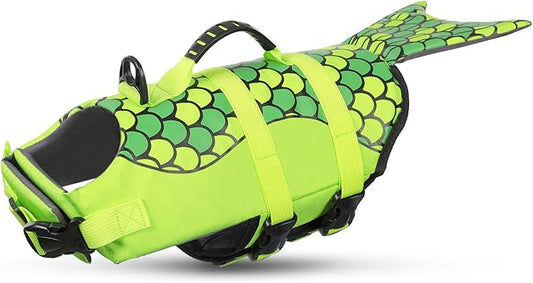 Queenmore Mermaid Dog Life Jacket XL