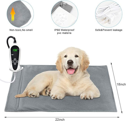 RIOGOO Pet Heating Pad 22"x 18",