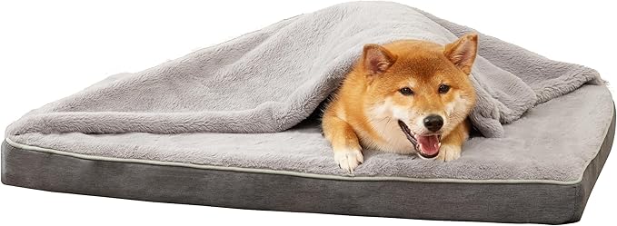 Memory Foam Dog Bed Mat 35’’x 22’’,