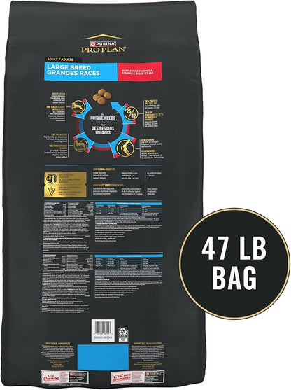Purina Pro Plan Joint Health Large Breed Dog Food with Probiotics for Dogs 47 lb.