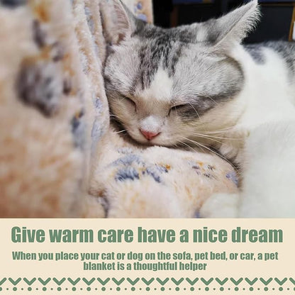 10 Pcs Pet Blankets 24"X16" Puppy