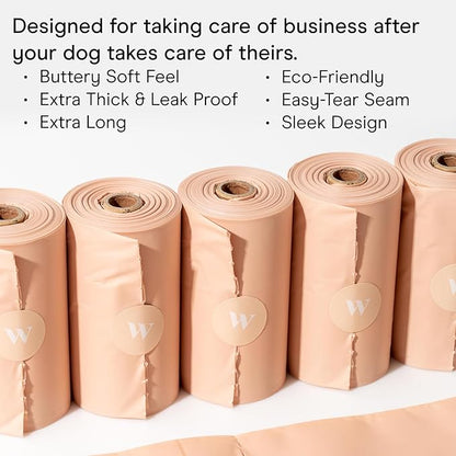 Wild One Dog Poop Bags 180 Leak