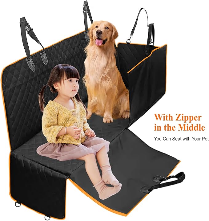 ICWEIMEI Dog Car Seat Cover