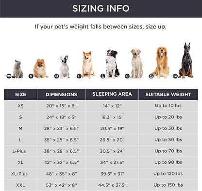 Bedsure Small Orthopedic Dog Bed