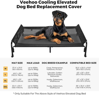 Veehoo Dog Bed Replacement Cover for CWC2204, Size XXL, Black