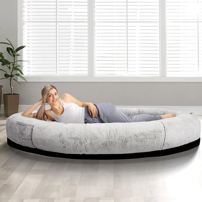 FURRYFECTION Human Dog Bed 71"x45"x14"