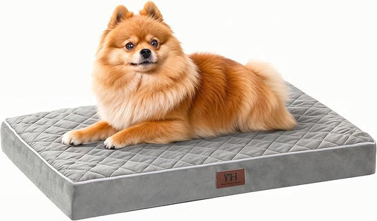 Orthopedic Dog Beds for Small Medium Large Dogs with Removable Washable Cover 30 inch,