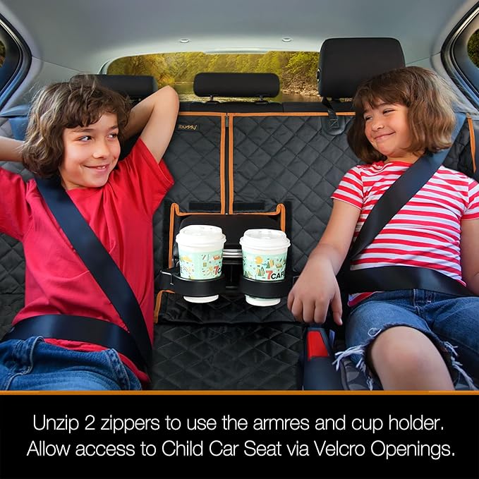 iBuddy Bench Car Seat Cover for Car/SUV/Small Truck