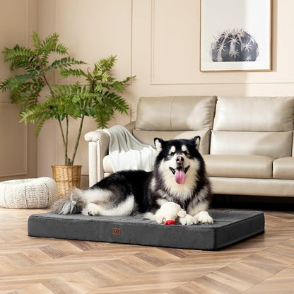 EHEYCIGA Orthopedic XL Dog Beds for Extra Large Dogs with Removable Washable Cover 44x32