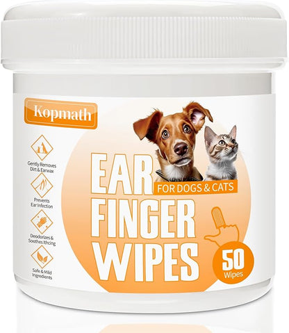 Dog Ear Wipes 50 Disposable