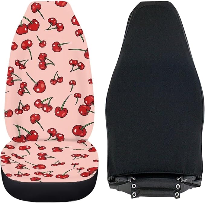 Cherry Car Seat Covers Full Set of 2