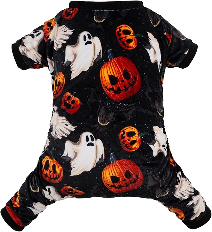 CuteBone Halloween Dog Pajamas Coco Skulls Cat Apparel Dog Jumpsuit Pet Clothes Puppy Pjs P166L