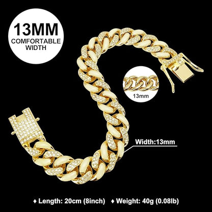 Dog Chain Cuban Collars 20in)
