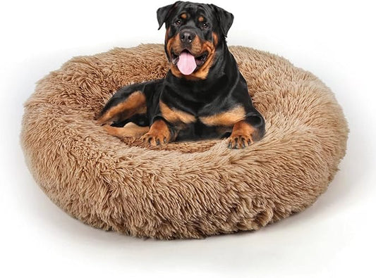 Dog Bed (44"x44"(Pack of 1), Camel)