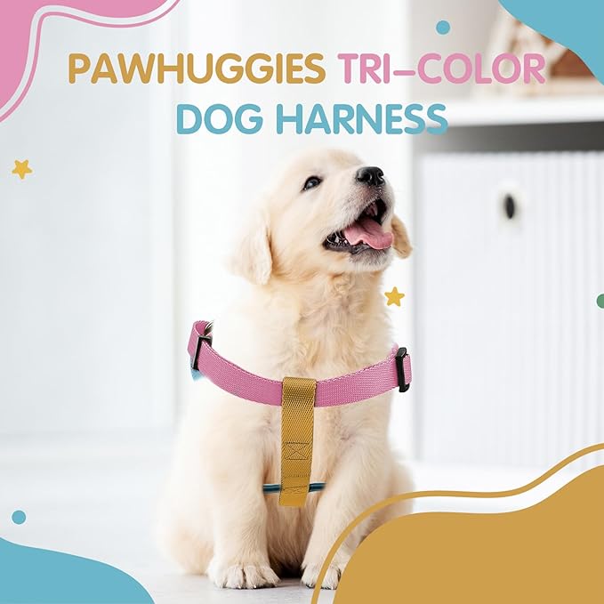Tri-Color Dog Harness