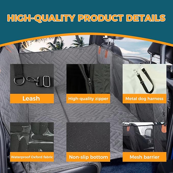 Extra Large Dog Car Seat Cover for Truck