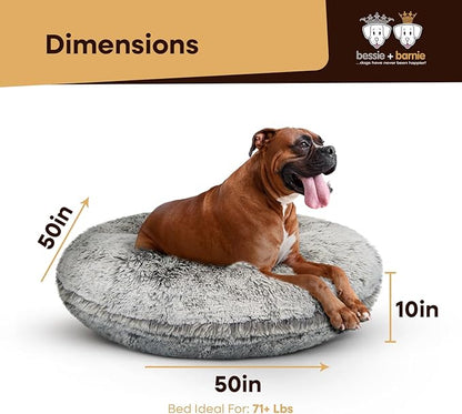 Bessie and Barnie Bagel Donut Dog Bed