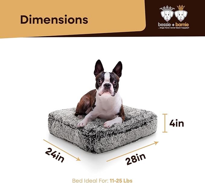 Bessie and Barnie Rectangle Dog Bed