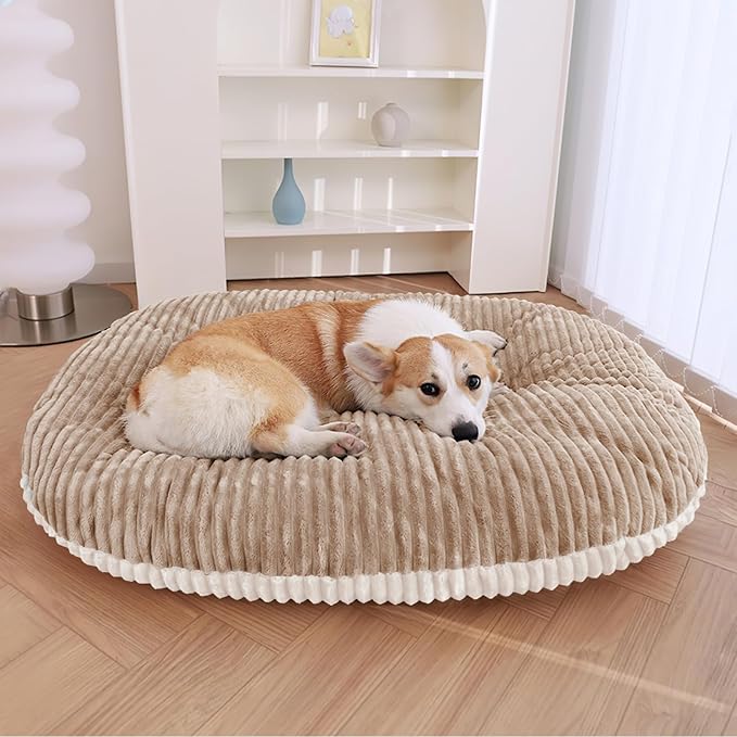 Patas Lague Reversible Orthopedic Dog Bed for Small Dogs 24''x18''
