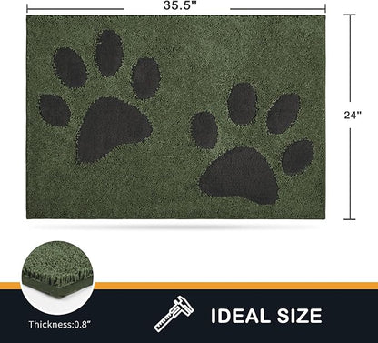 PURRUGS Dirt Trapper Door Mat 24" x 35.5"