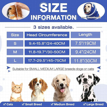 ROZKITCH Dog Calming Hoodie Dog Ears Cover