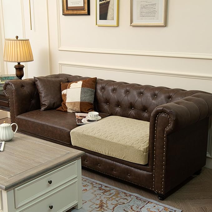 nanbowang Waterproof Dog Bed Covers Replacement Washable Pet Hair Easy to Remove (35X44X6 (1pack),