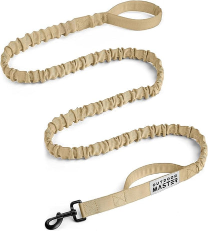 OutdoorMaster Bungee Dog Leash 2 Padded 1 Seat 6 FT)