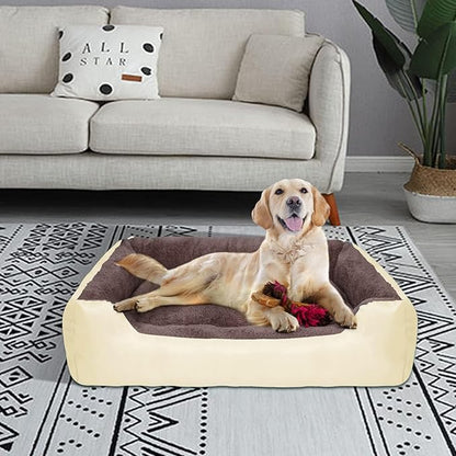 PUPPBUDD Dog Beds for Medium Dogs