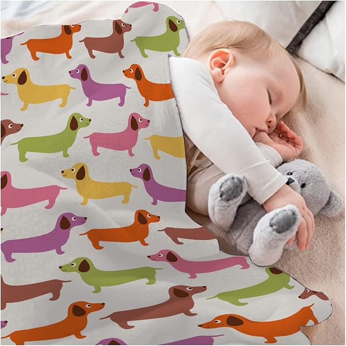 Dachshund Dog Blankets Puppy Blanket 30x40 in