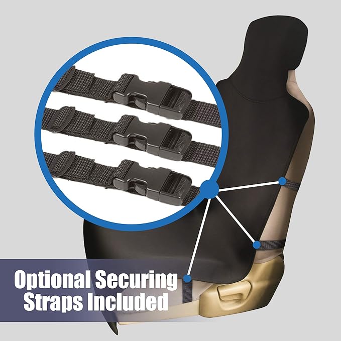 Ryzen Waterproof Neoprene Universal Fit Car Seat Cover