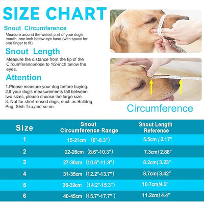Dog Muzzle Size3)