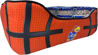 NCAA Kansas Jayhawks Stadium Dog Bed