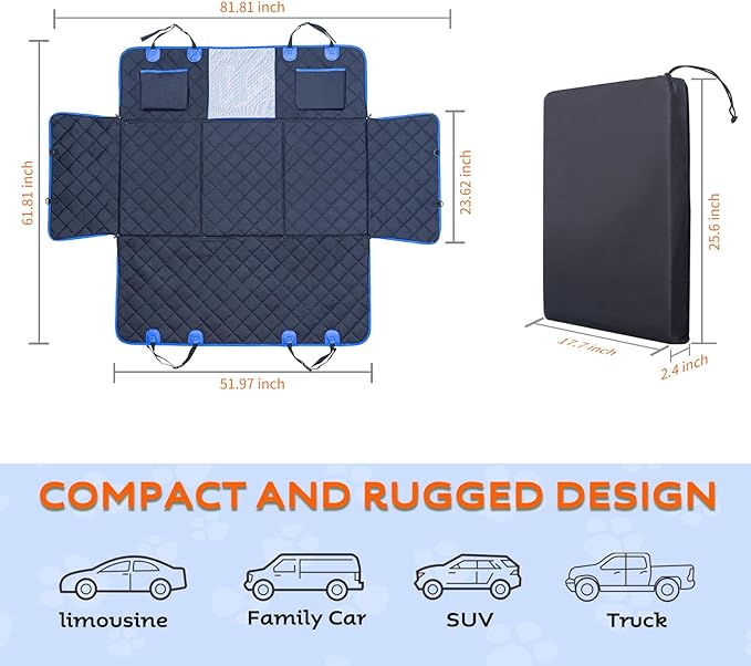 Back Seat Extender for Dogs