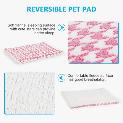 Dog Bed Mat 22-inch Kennel-Pink
