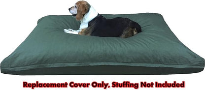 Dogbed4less Heavy Duty Canvas Duvet Pet Dog Bed Cover for XXXLarge Jumbo 55"X47" - Replacement Cover only