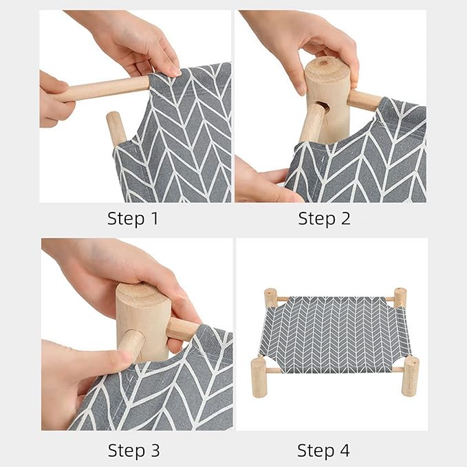 Patas Lague Pet Bed 19x19x5 inches, 20 lbs,