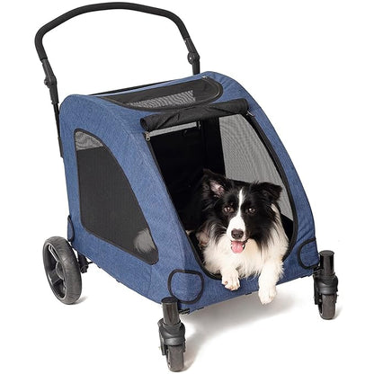 4 Wheel Foldable Pet Stroller for Dog