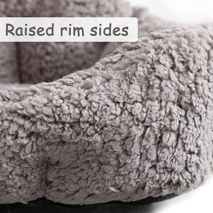 Hollypet Sherpa Fleece Dog Bed
