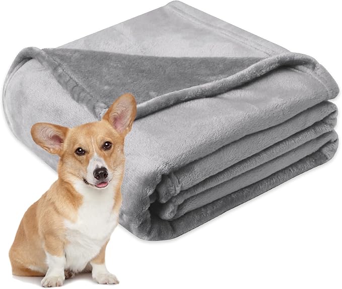 Large Dog Blanket-30 x 40" Soft Fleece Dog Blanket for Large Dog Washable