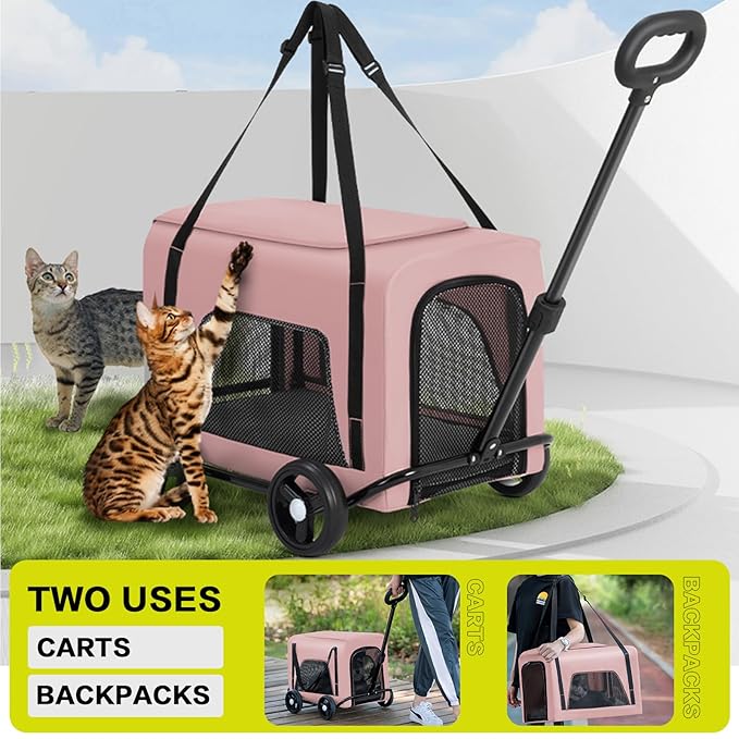 Pet Stroller 4 Wheels