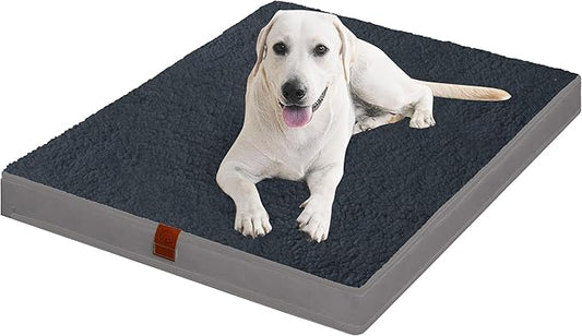 Easy-Going Dog Bed for Large Dogs (36x27x3 in,